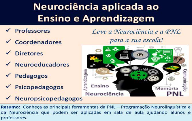 Imagem Curso Neurociência Ensino e Arendizagem